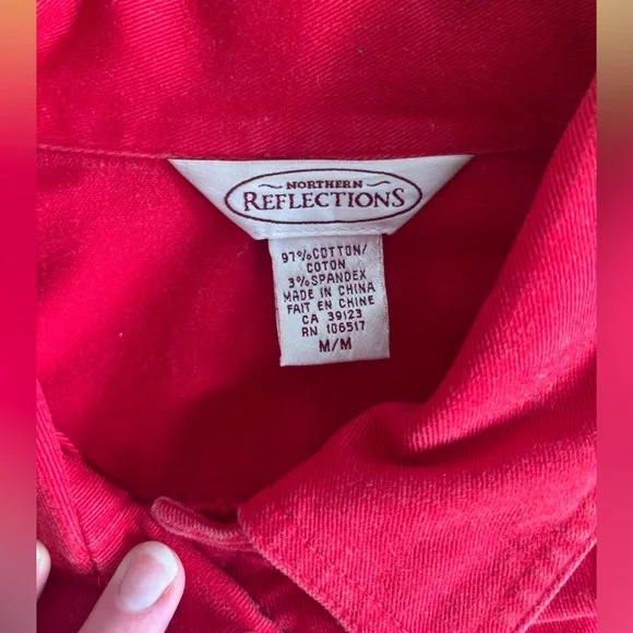 Vibrant Red Jacket - Picture 5 of 7